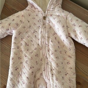 Carter's Pink Floral Quilted Jacket